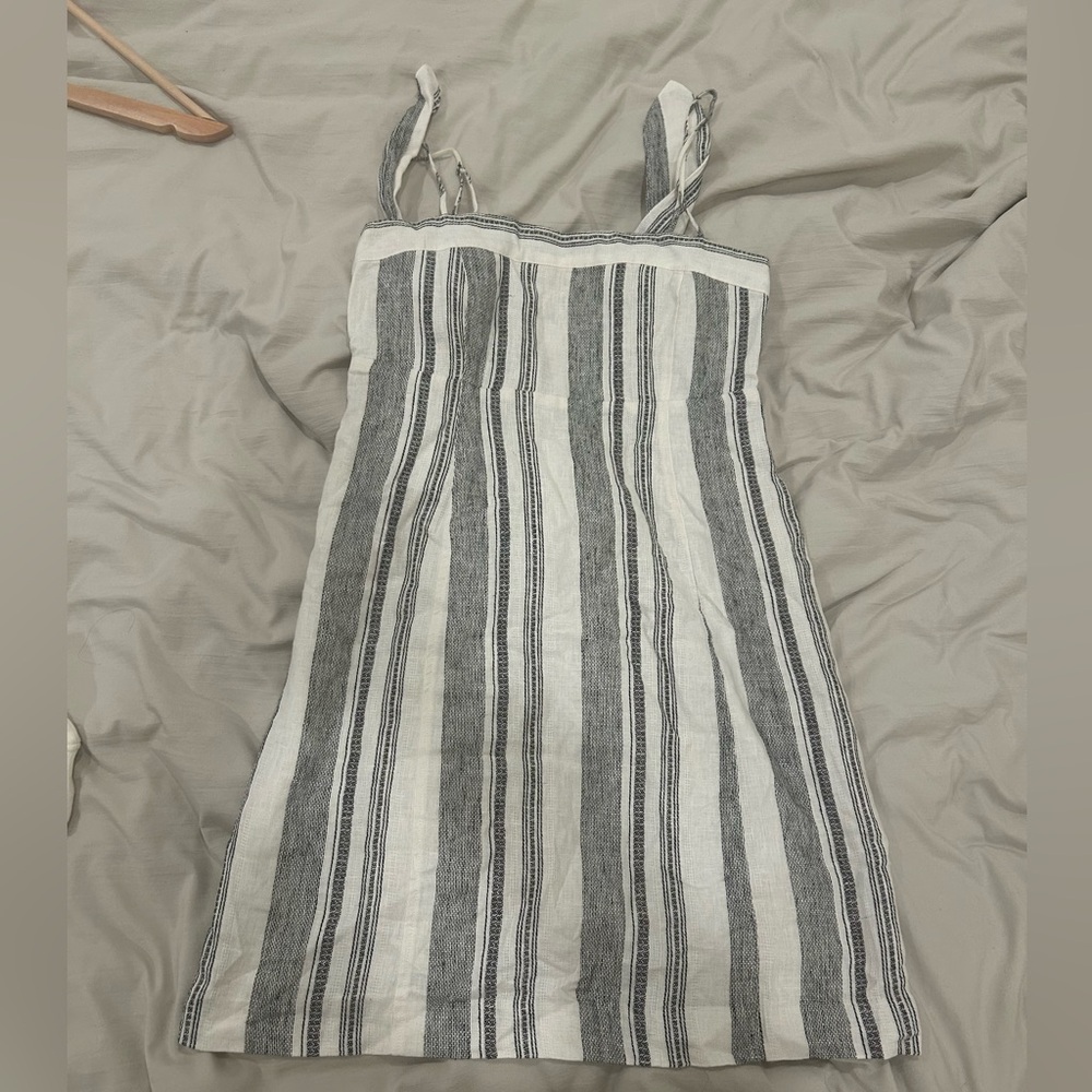 Ella Moss Striped Sleeveless Dress